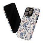 Coastal Americana Hydrangea Phone Case Printify