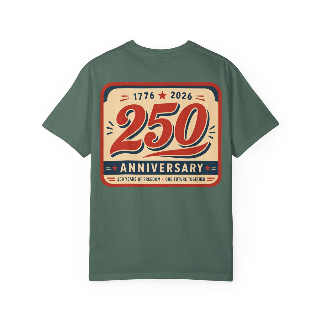 250th Anniversary T-Shirt — Retro 1776–2026 Celebration Tee Printify