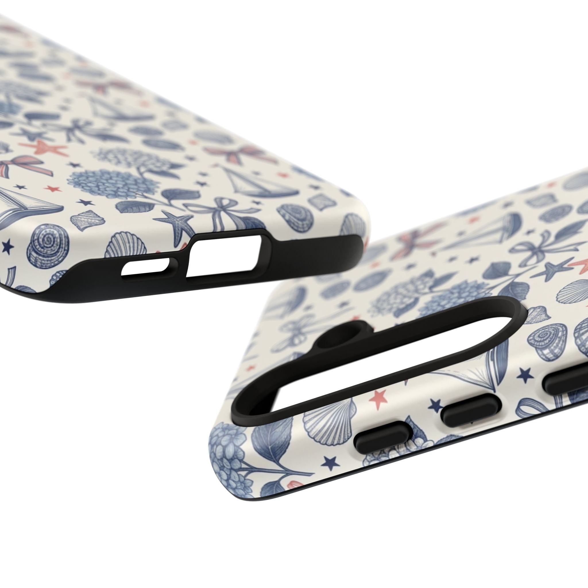 Coastal Americana Hydrangea Phone Case Printify
