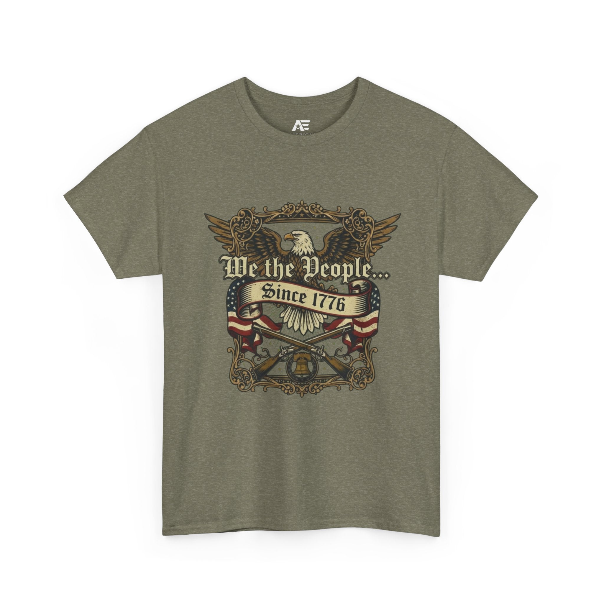 We The People Since 1776 Patriotic T-Shirt – American Freedom Rider Tee
