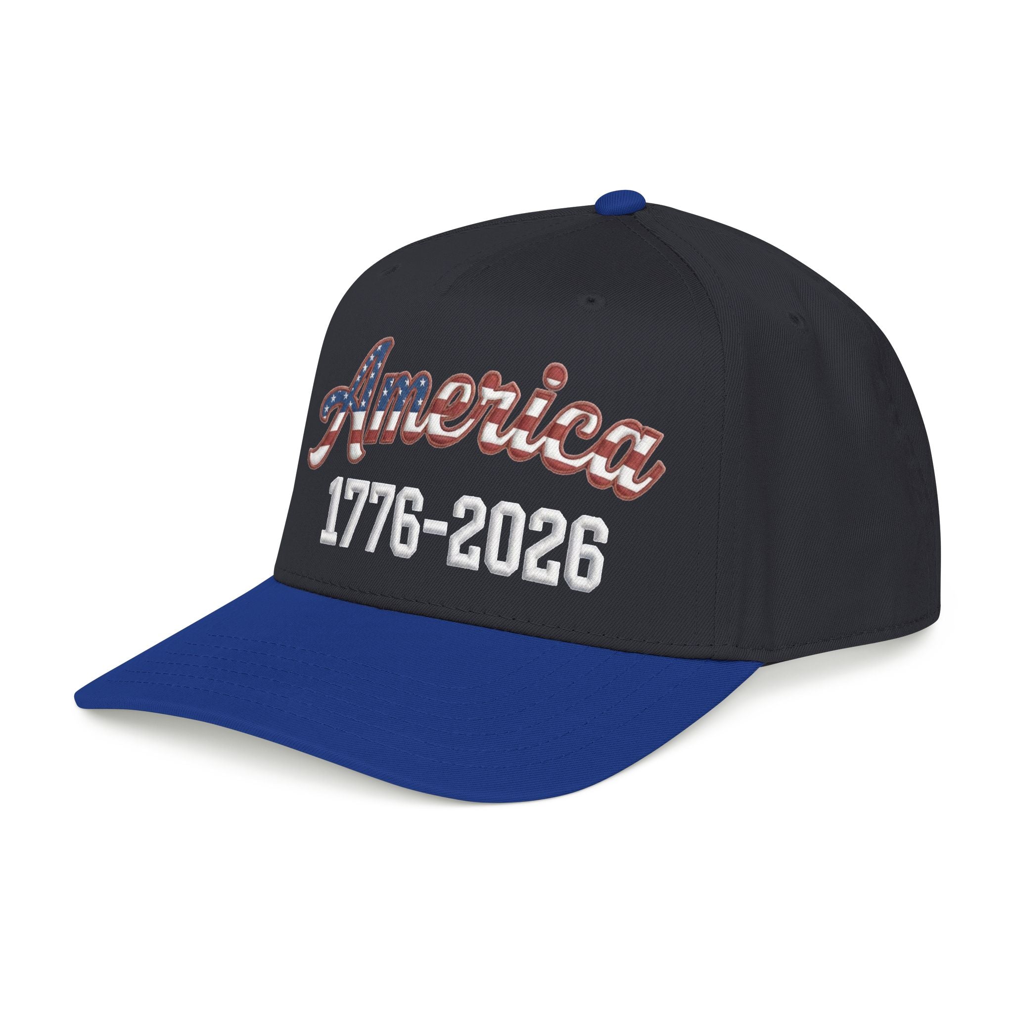 "America 1776–2026" Patriotic Baseball Cap – American Heritage Snapback Hat