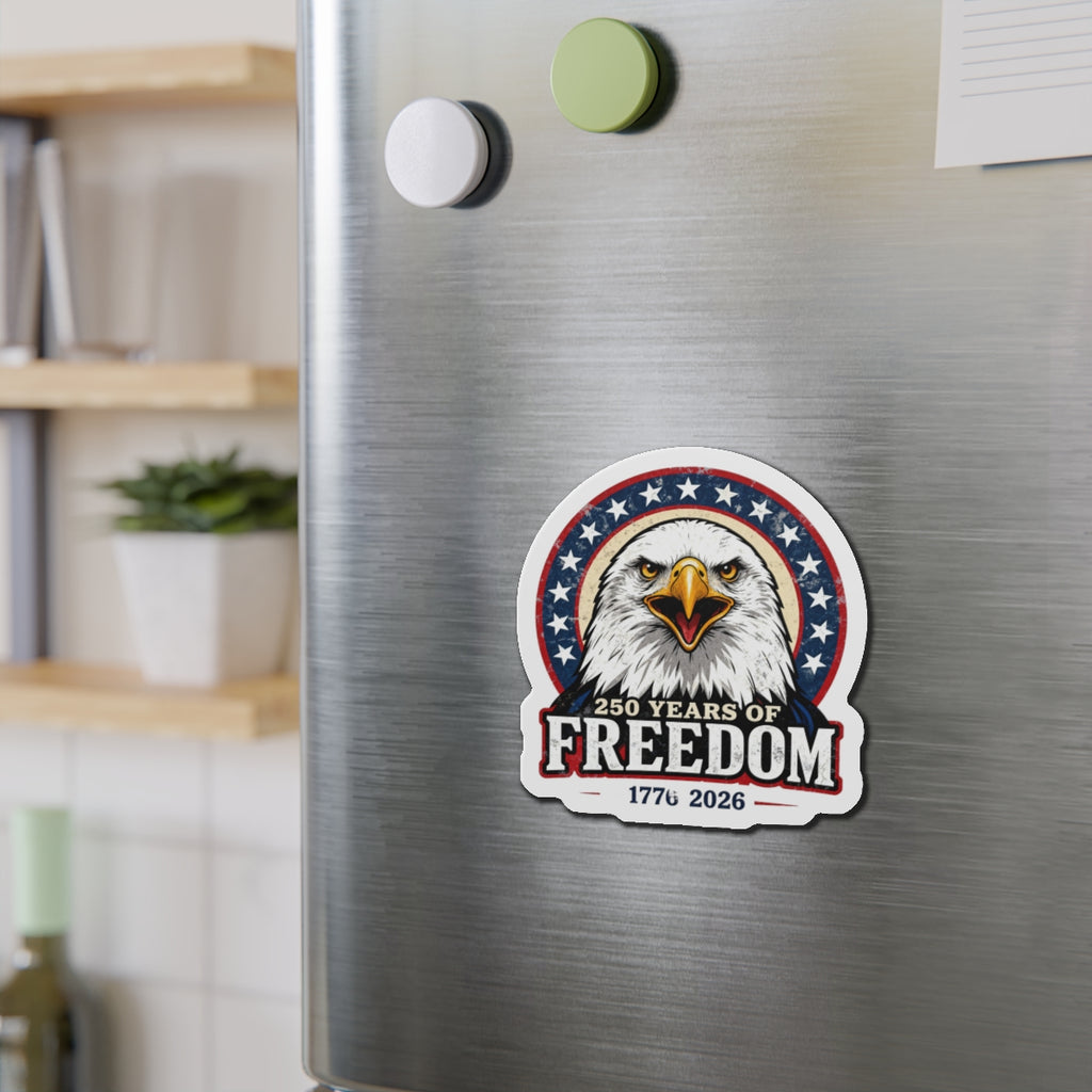 250 Years of Freedom Eagle Magnet Printify