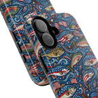 Patriotic Fishing Waters Phone Case Printify