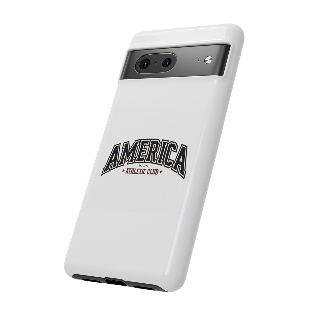 America Athletic Club Phone Case – Vintage Patriotic Americana Case Printify