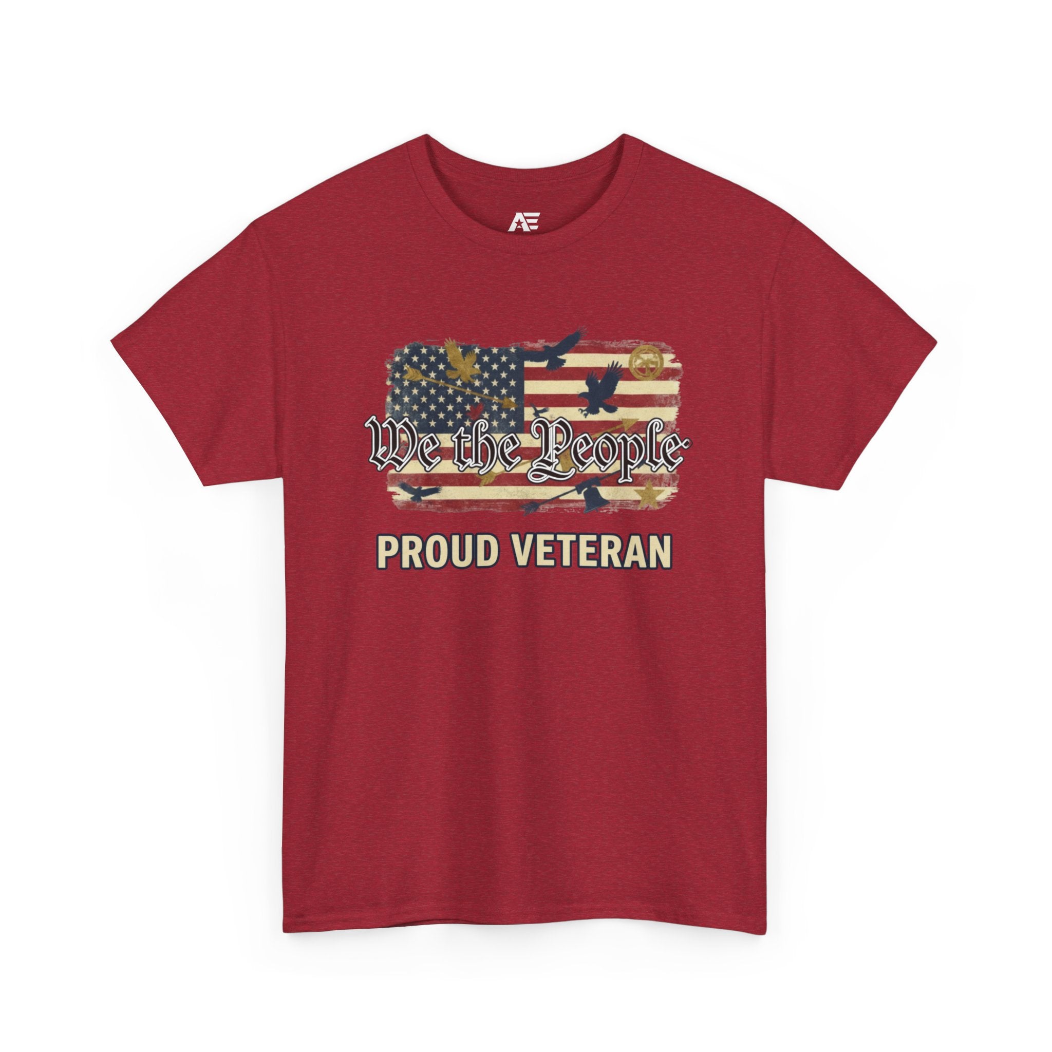 We The People Veterans Edition Patriotic T-Shirt – Style 2