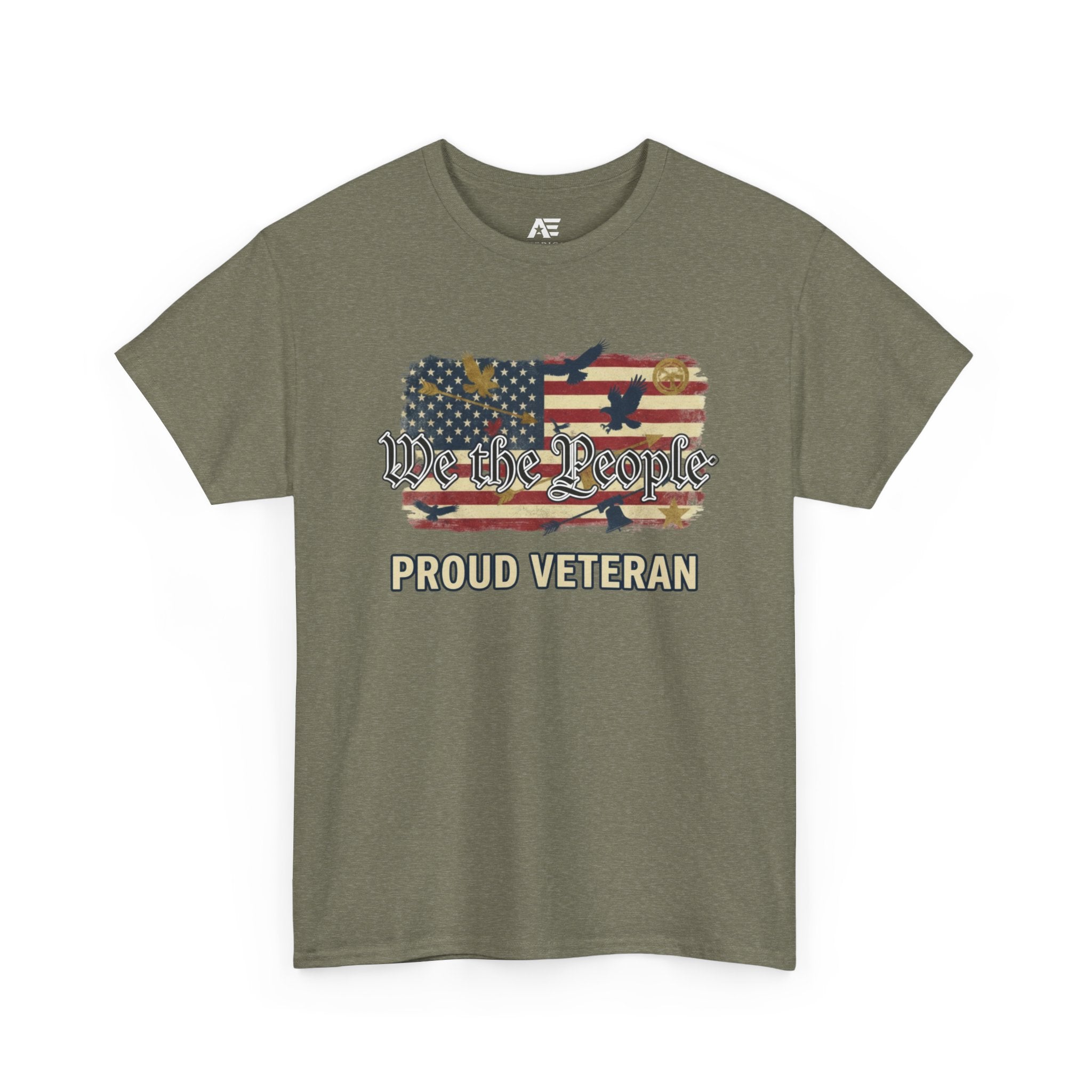 We The People Veterans Edition Patriotic T-Shirt – Style 2