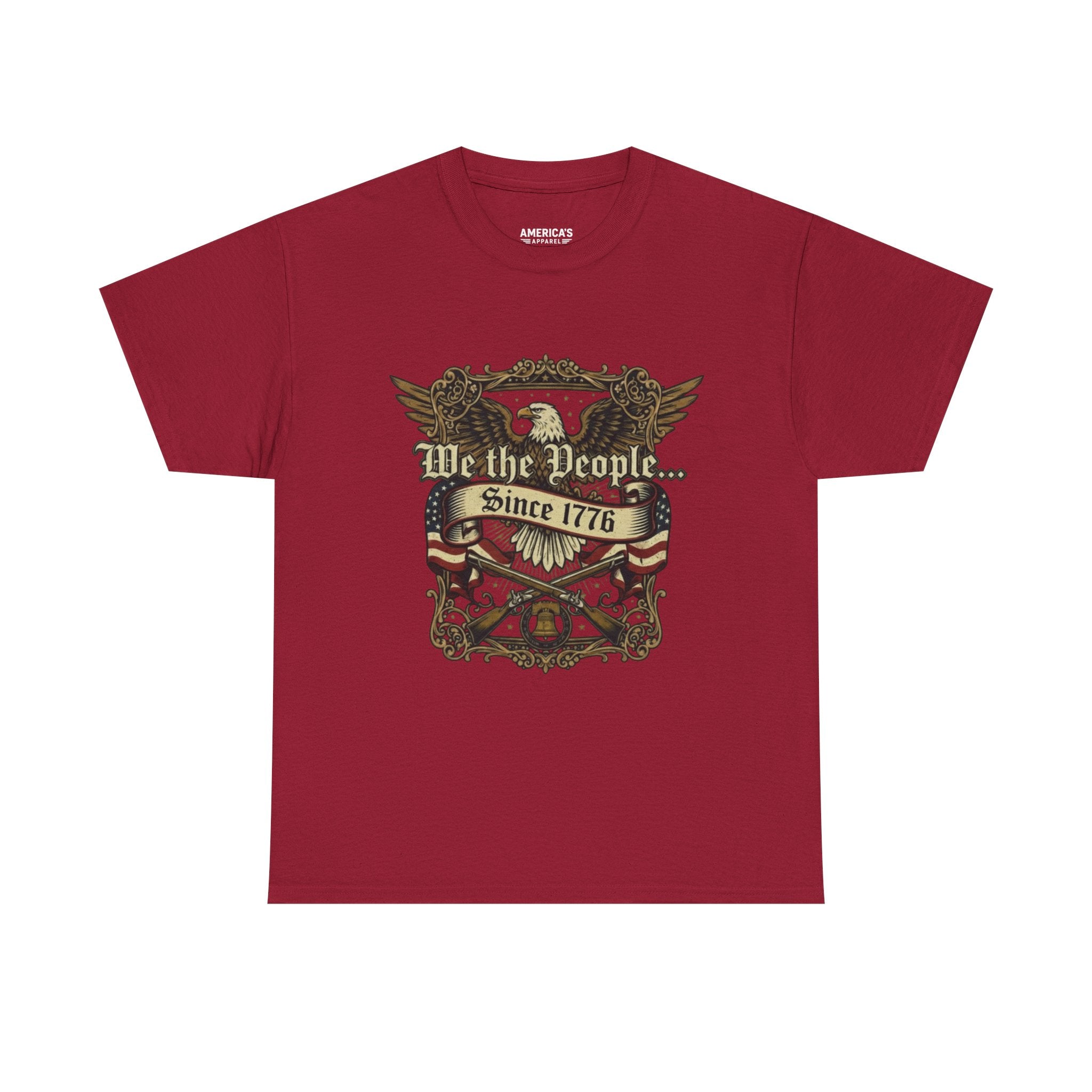 We The People Since 1776 Patriotic T-Shirt – American Freedom Rider Tee Printify