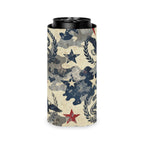 Patriotic Camo Freedom Can Cooler Printify