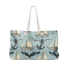 Americana Harbor Eagle Weekender Tote Printify
