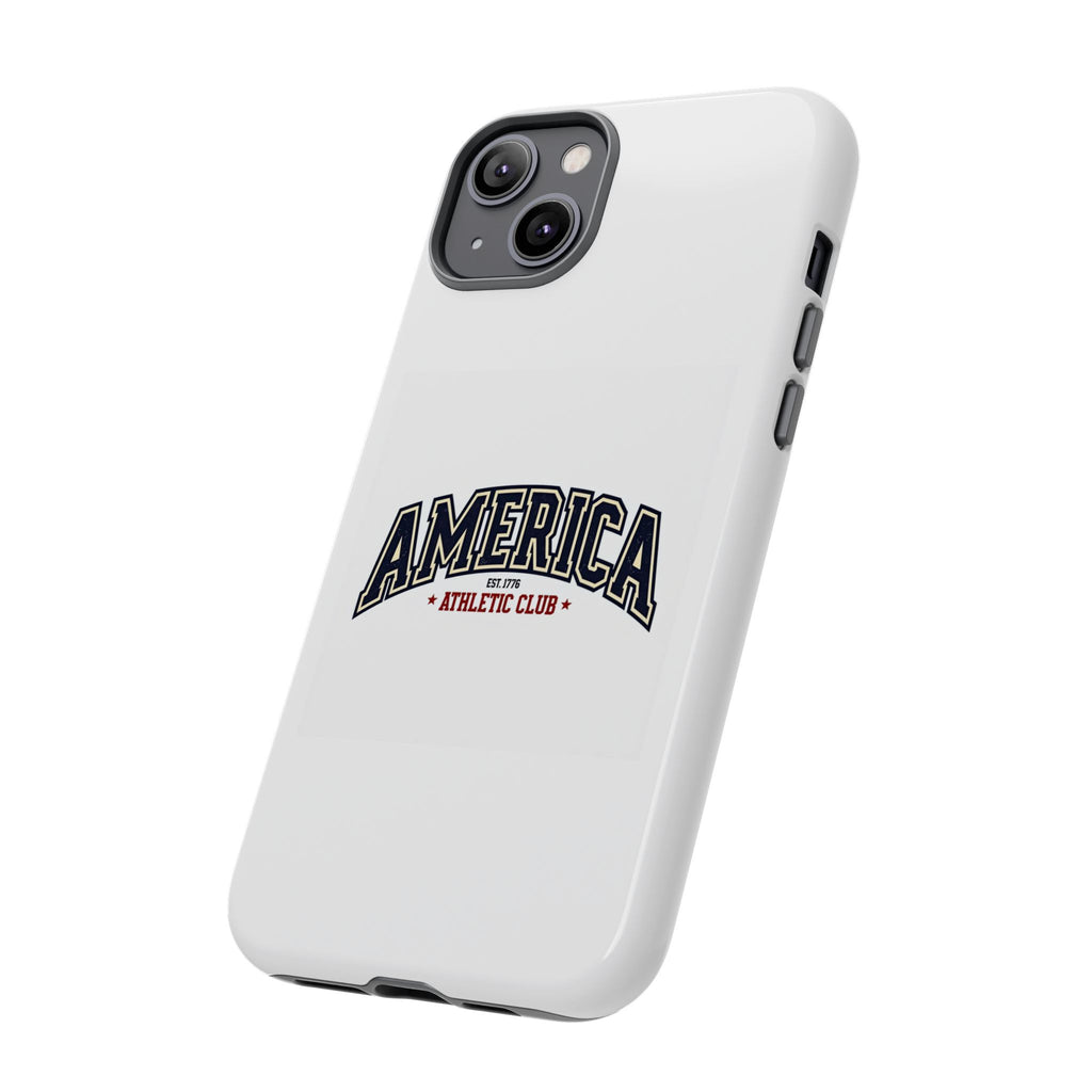 America Athletic Club Phone Case – Vintage Patriotic Americana Case Printify