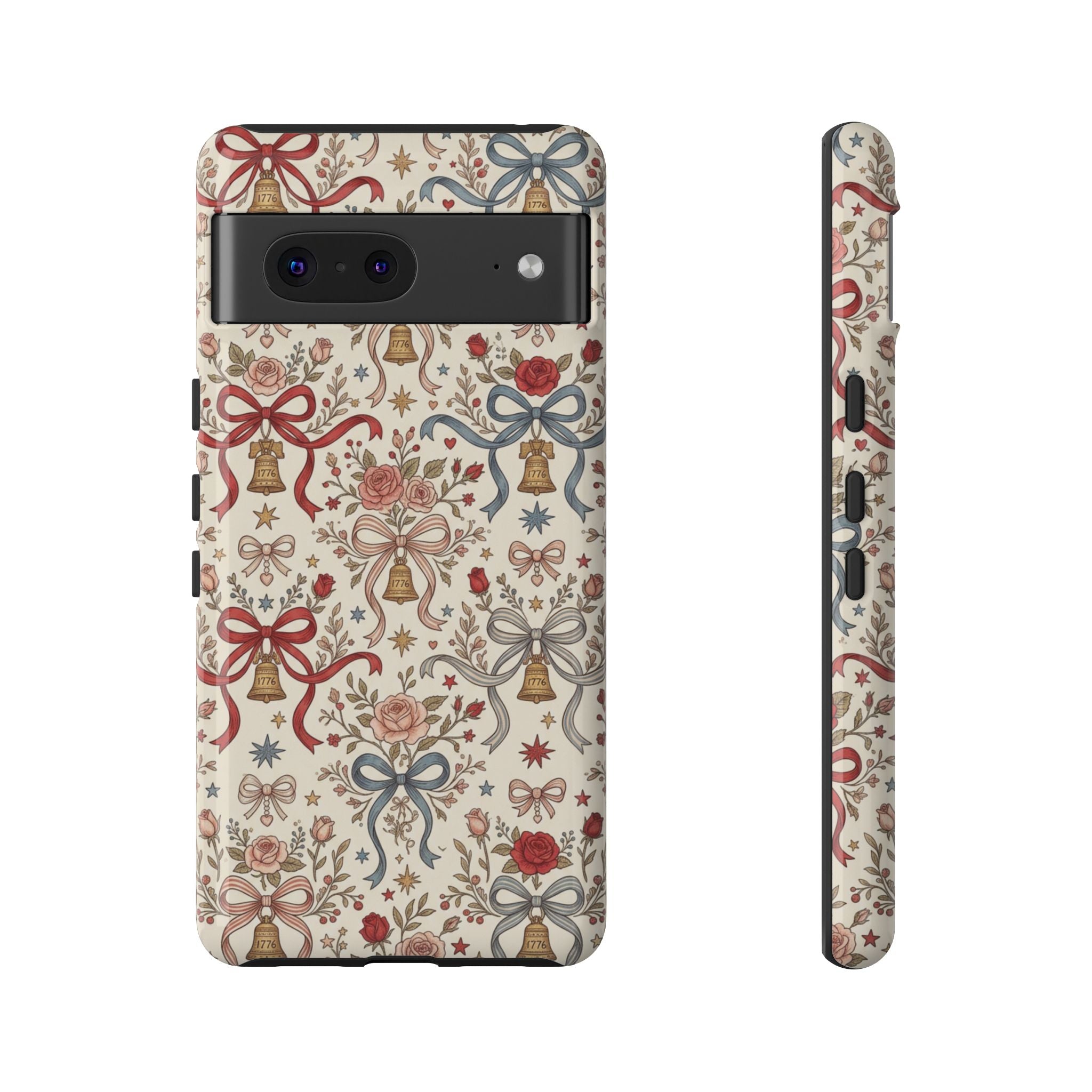 1776 Coquette Liberty Bells Phone Case Printify