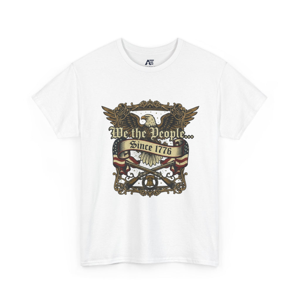 We The People Since 1776 Patriotic T-Shirt – American Freedom Rider Tee