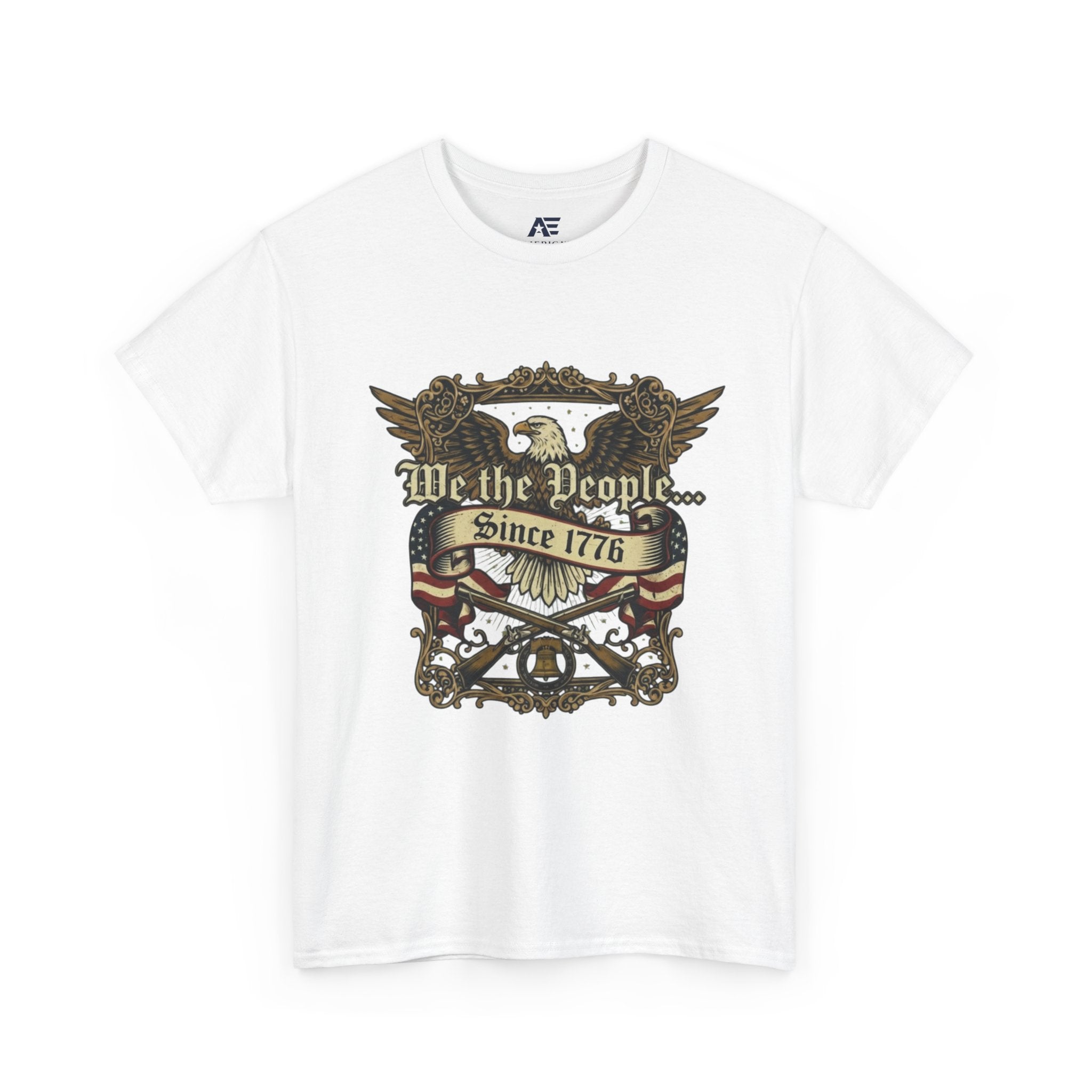 We The People Since 1776 Patriotic T-Shirt – American Freedom Rider Tee