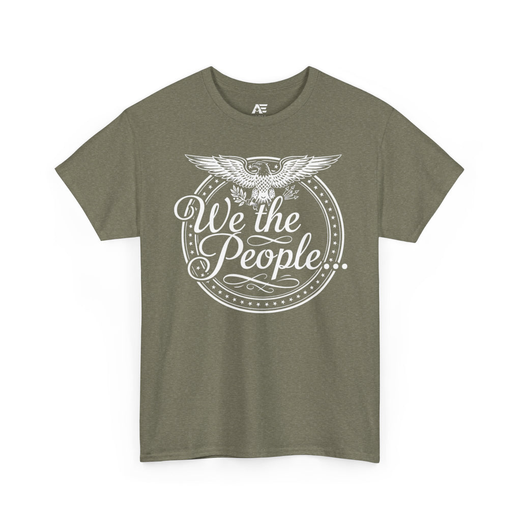 We The People Patriotic Seal T-Shirt – Unisex Heavy Cotton Tee