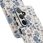 Coastal Americana Hydrangea Phone Case Printify