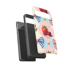 Americana Coquette Cherry Picnic Phone Case Printify