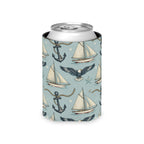 Nautical Freedom Sailboat Can Cooler Printify