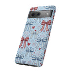 Patriotic Coquette Bows & Fireworks Phone Case Printify