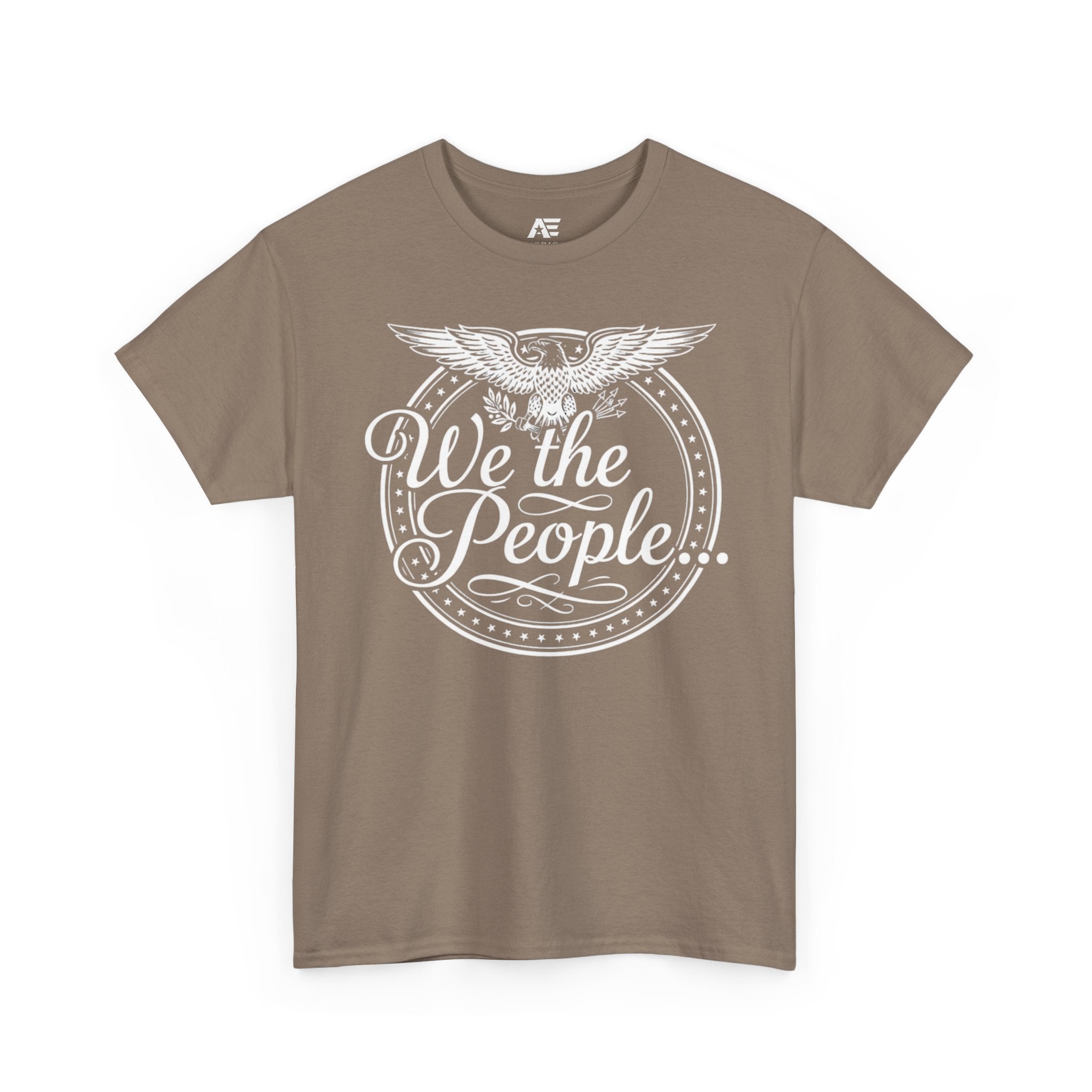 We The People Patriotic Seal T-Shirt – Unisex Heavy Cotton Tee