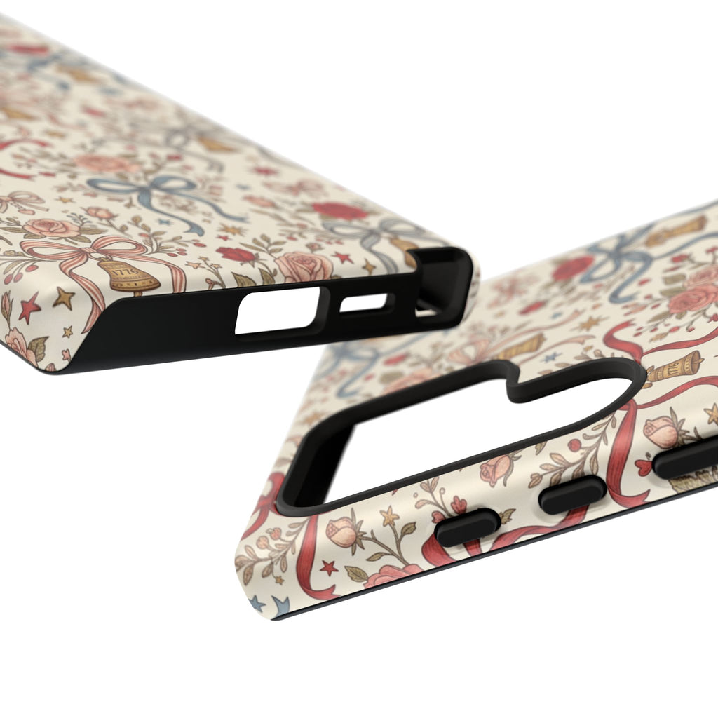 1776 Coquette Liberty Bells Phone Case Printify