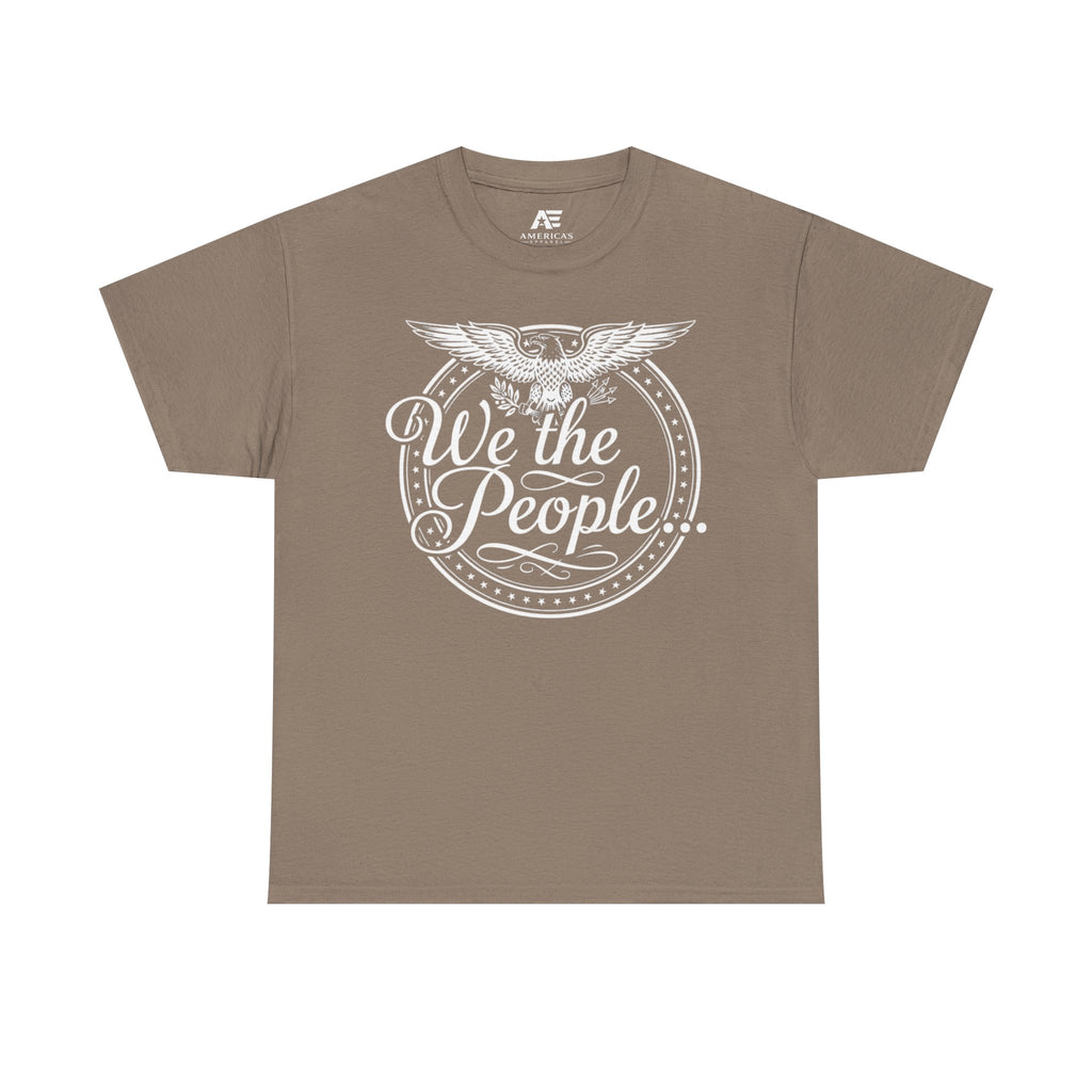 We The People Patriotic Seal T-Shirt – Unisex Heavy Cotton Tee