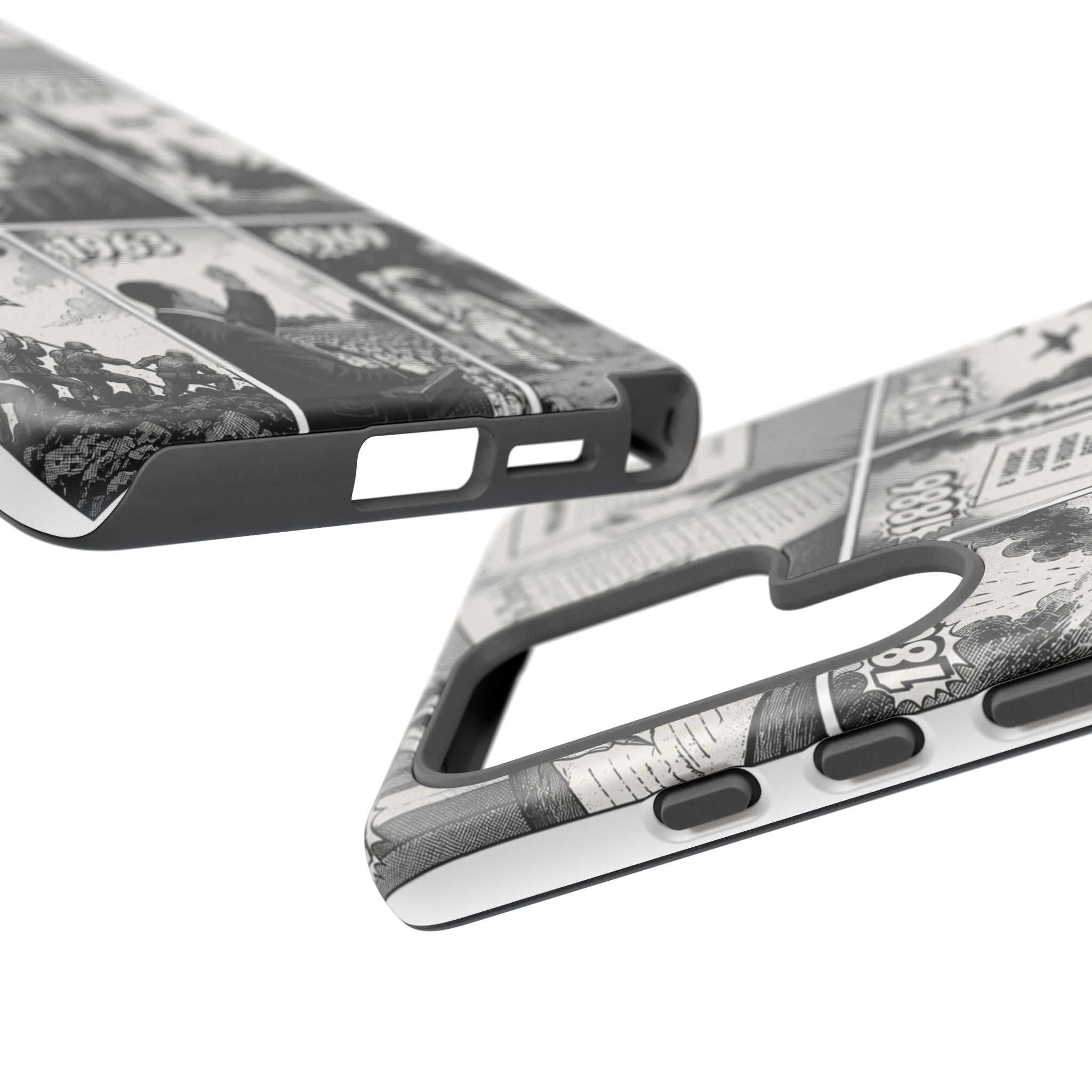 America Through the Ages Comic History Phone Case Printify