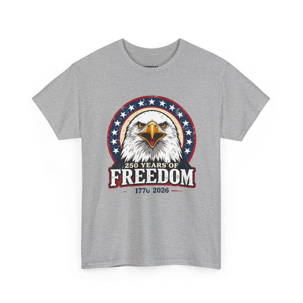 Freedom Eagle T-Shirt — Patriotic Bald Eagle Tee Printify