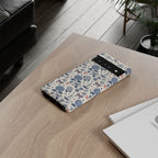 Coastal Americana Hydrangea Phone Case Printify