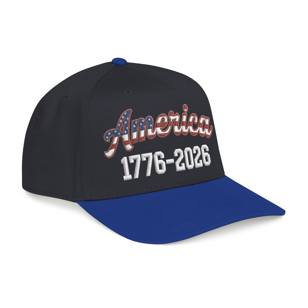 "America 1776–2026" Patriotic Baseball Cap – American Heritage Snapback Hat