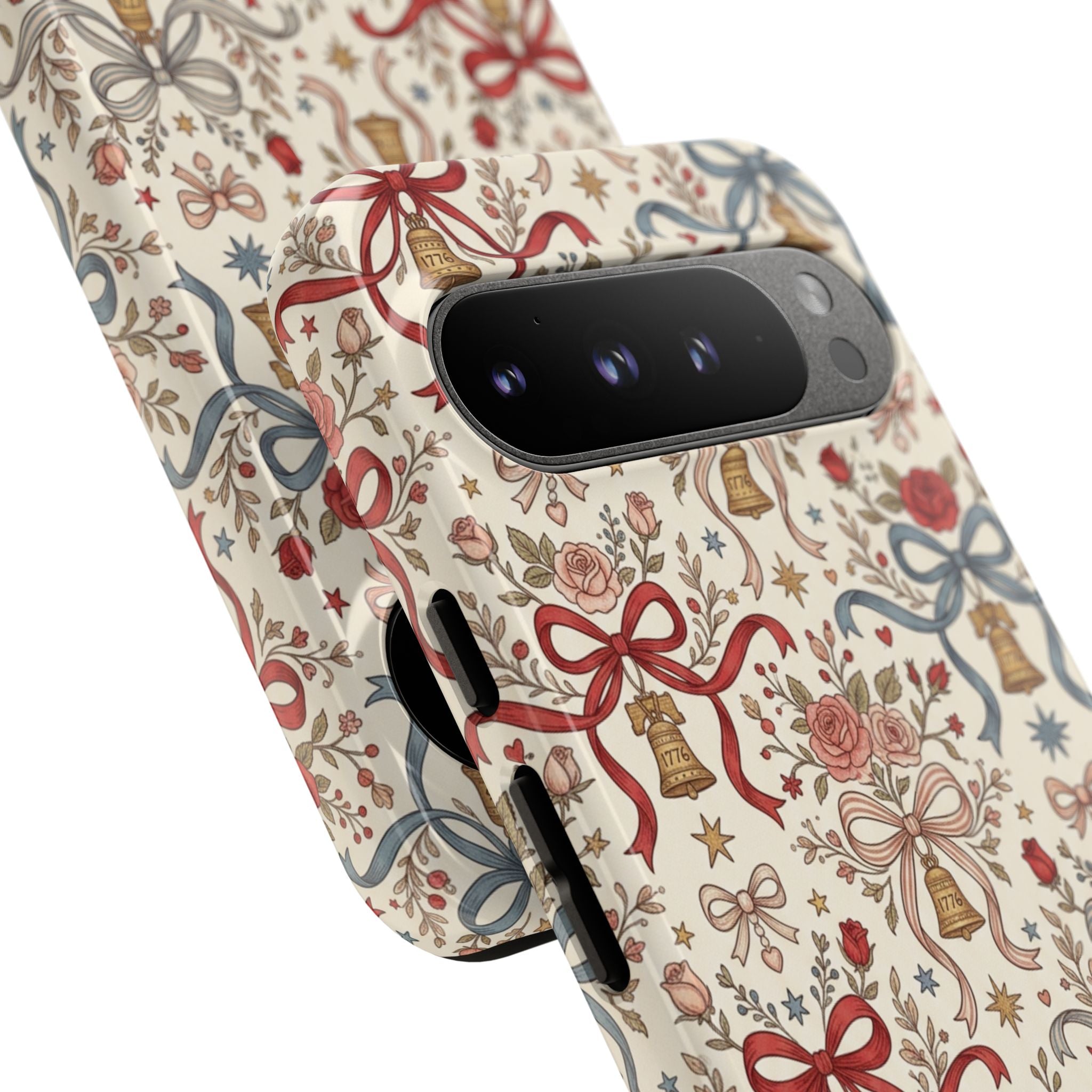 1776 Coquette Liberty Bells Phone Case Printify