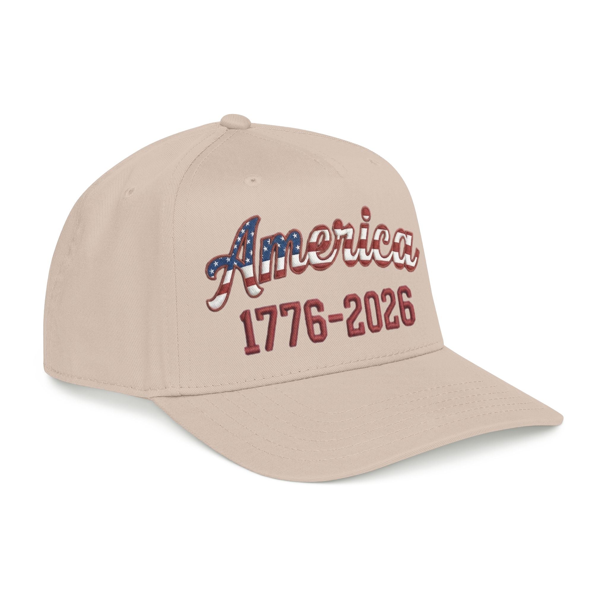 "America 1776–2026" Patriotic Baseball Cap – American Heritage Snapback Hat