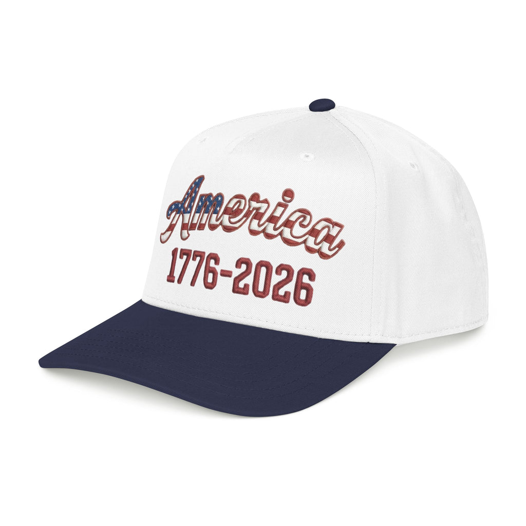 "America 1776–2026" Patriotic Baseball Cap – American Heritage Snapback Hat
