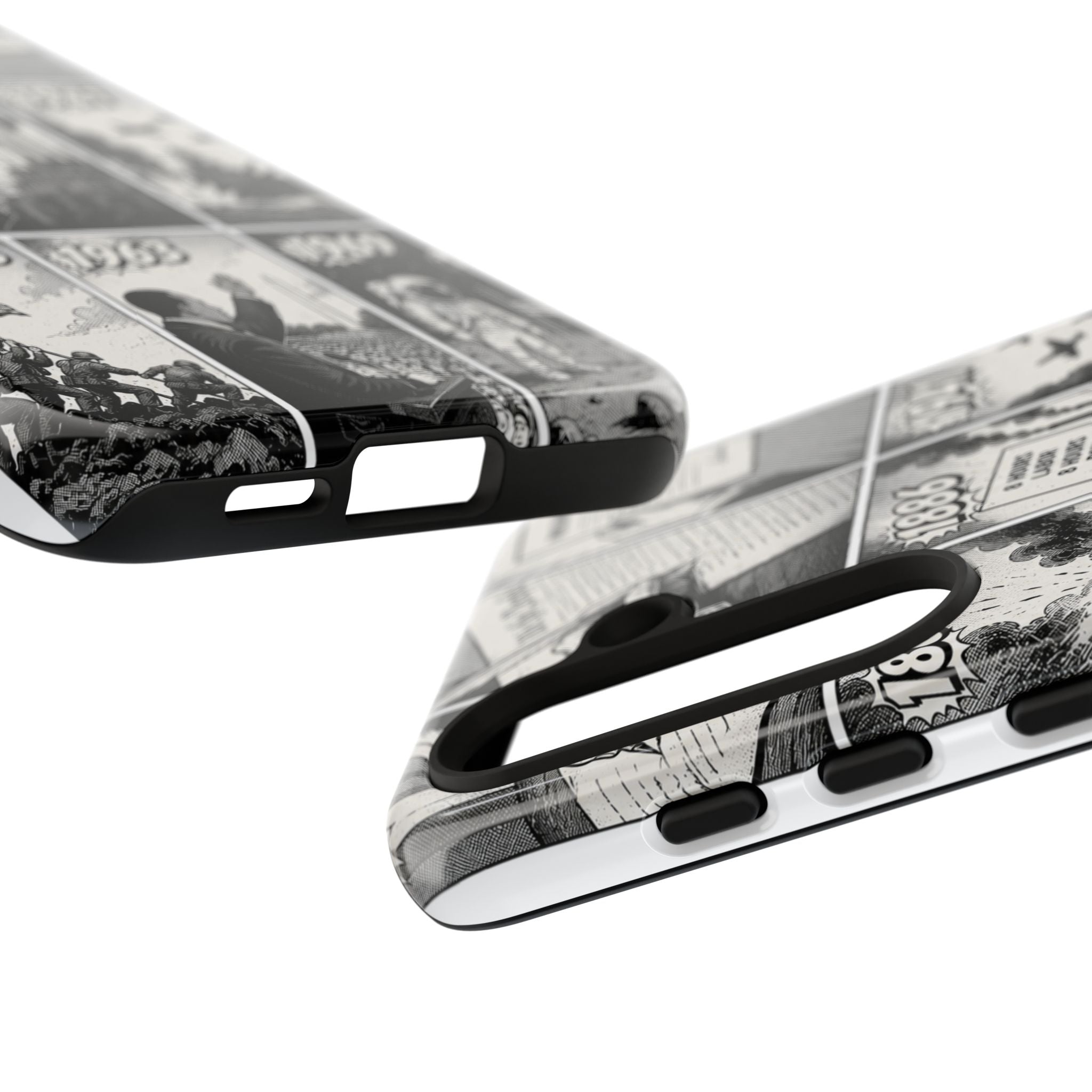 America Through the Ages Comic History Phone Case Printify