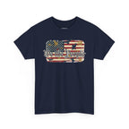 We The People American Flag Patriotic T-Shirt – Unisex Heavy Cotton Tee Printify