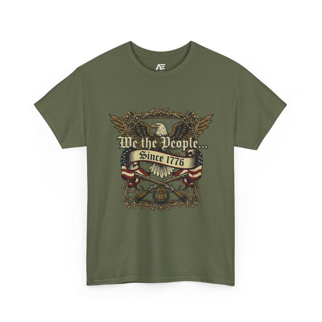 We The People Since 1776 Patriotic T-Shirt – American Freedom Rider Tee