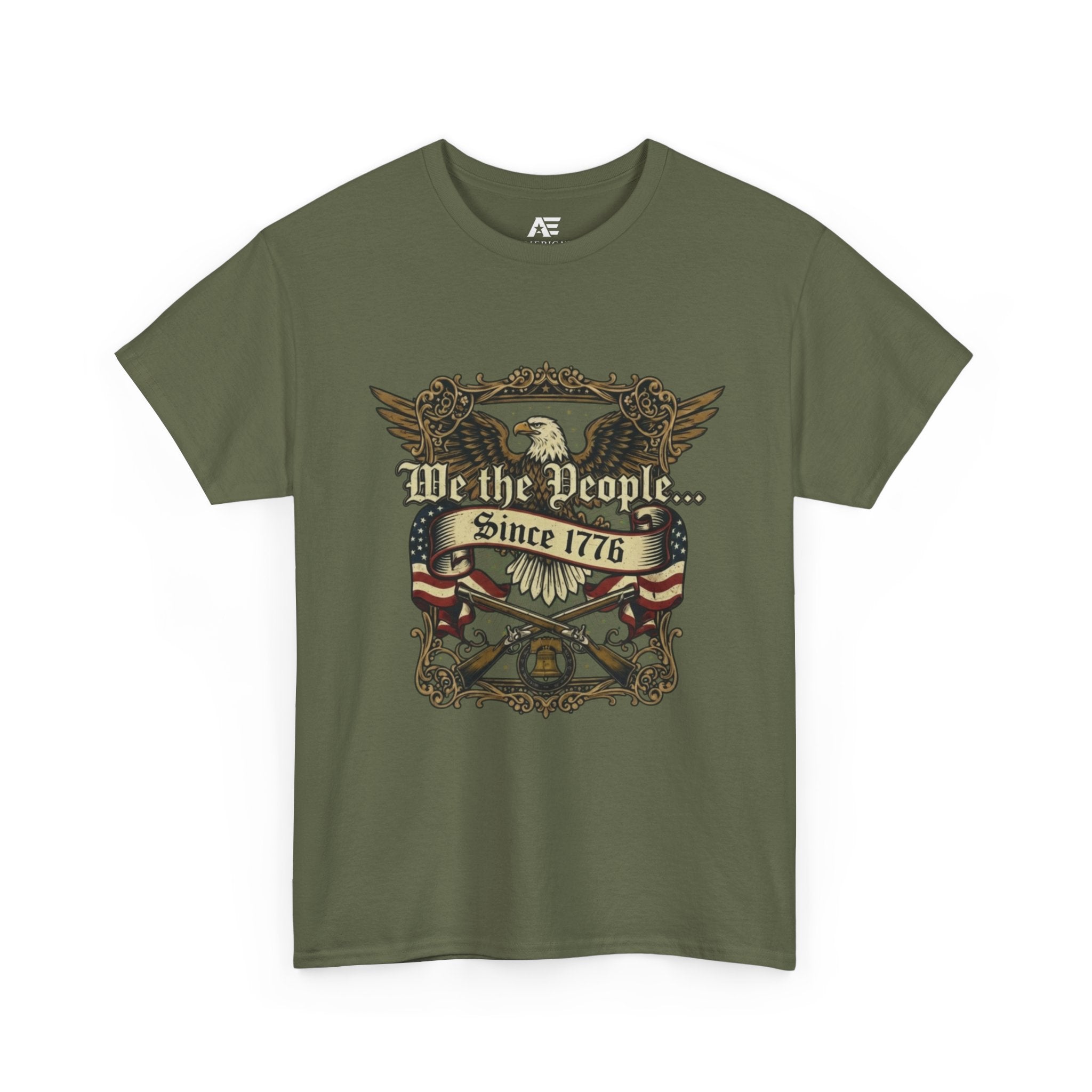 We The People Since 1776 Patriotic T-Shirt – American Freedom Rider Tee