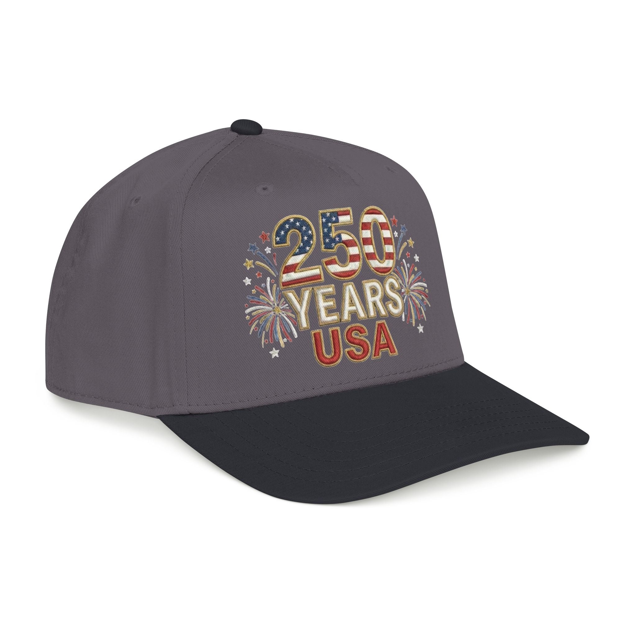 "250 YEARS" Patriotic Baseball Cap – America 250 Snapback Hat
