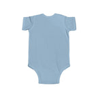 Patriotic Freedom Eagle Infant Bodysuit — "Freedom" Bald Eagle Baby Tee Printify