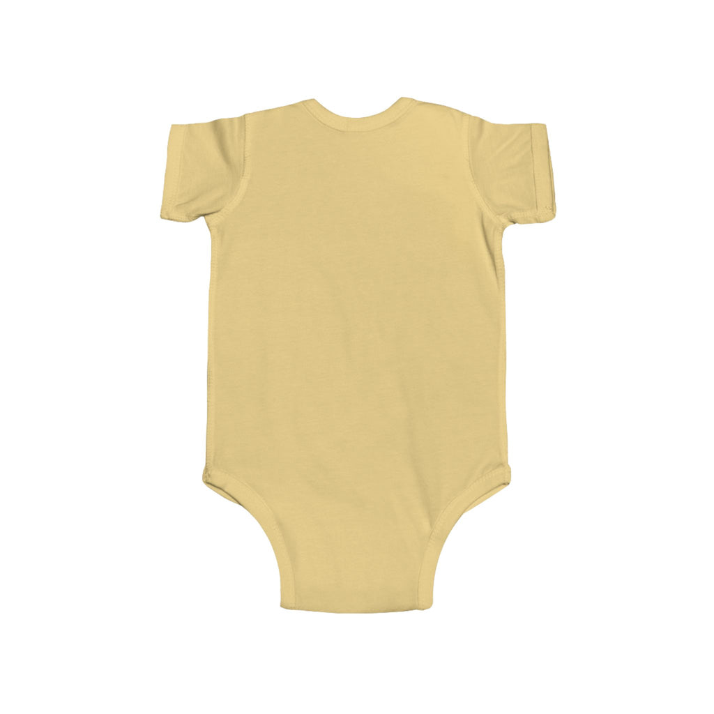 Patriotic Freedom Eagle Infant Bodysuit — "Freedom" Bald Eagle Baby Tee Printify