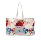 Sweet Liberty Bows & Berries Weekender Tote Printify