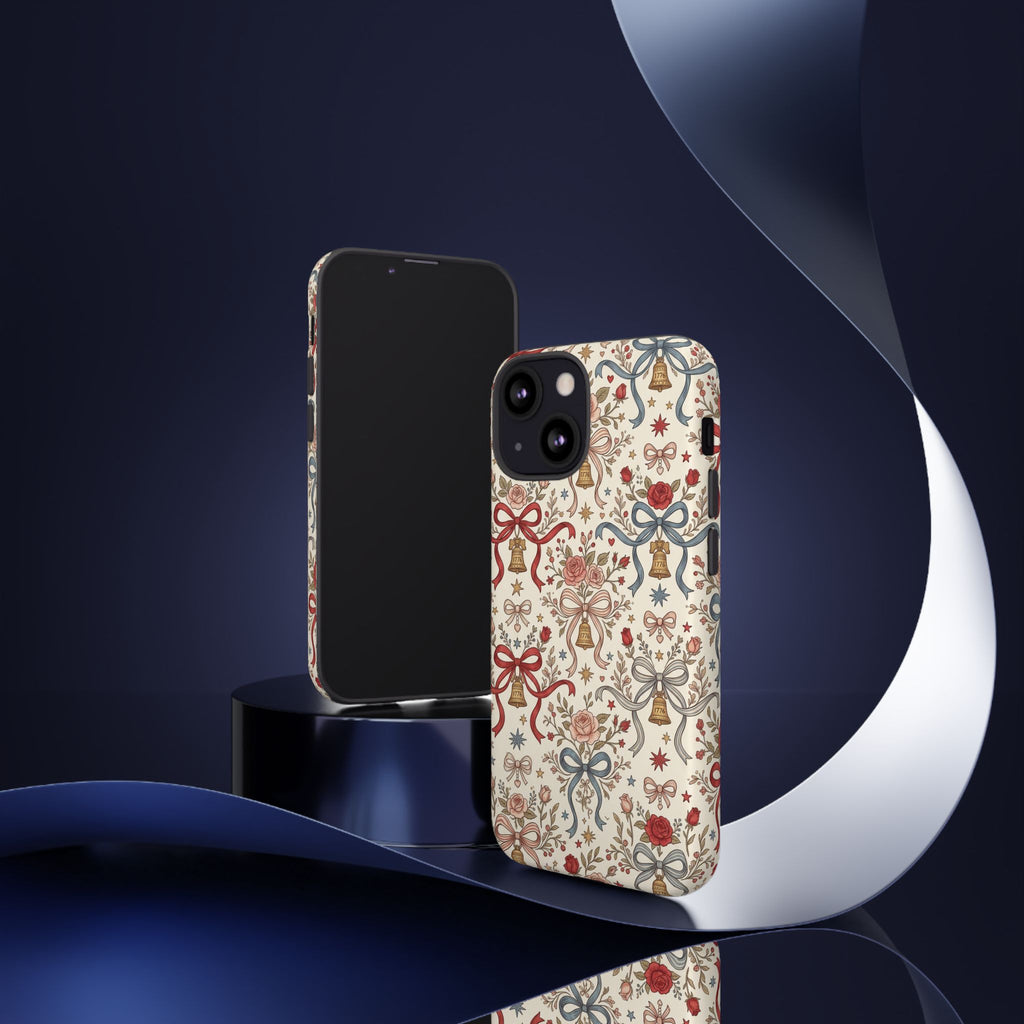 1776 Coquette Liberty Bells Phone Case Printify
