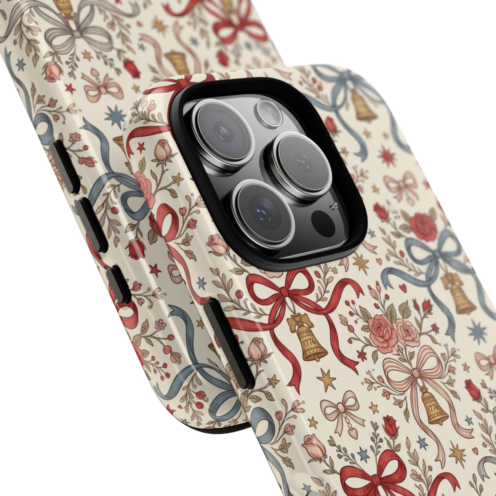 1776 Coquette Liberty Bells Phone Case Printify