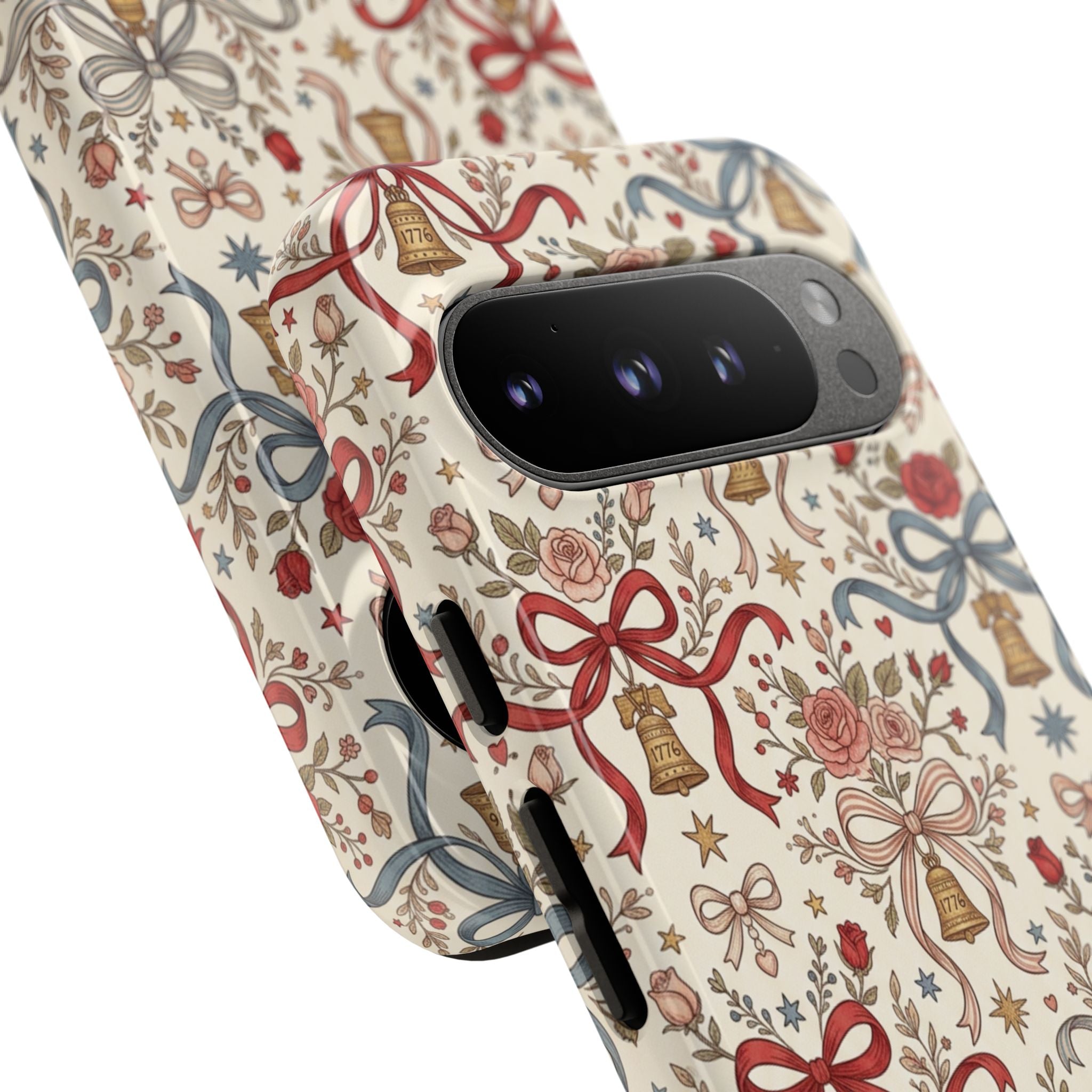 1776 Coquette Liberty Bells Phone Case Printify
