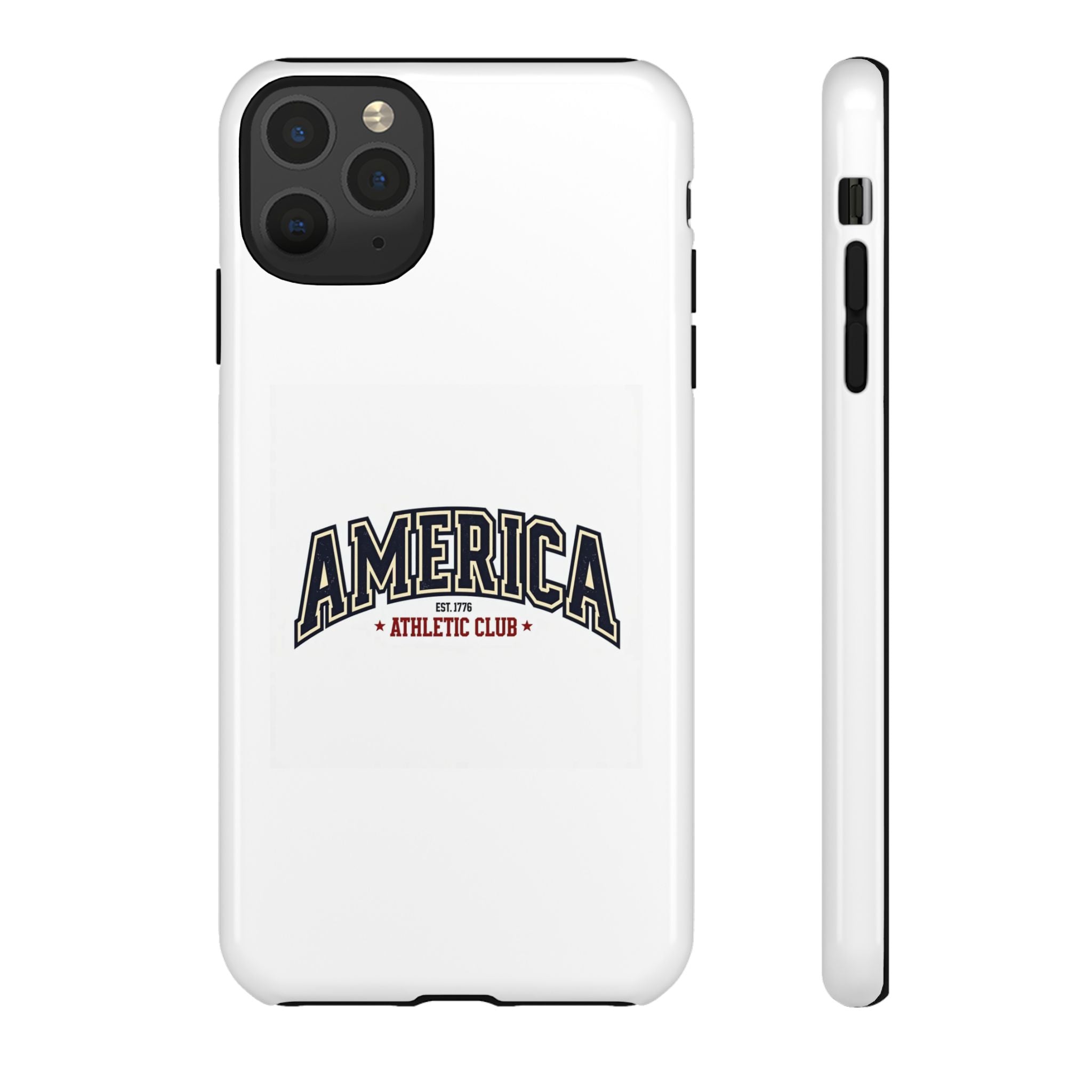 America Athletic Club Phone Case – Vintage Patriotic Americana Case Printify