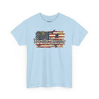 We The People American Flag Patriotic T-Shirt – Unisex Heavy Cotton Tee Printify