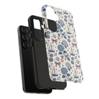 Coastal Americana Hydrangea Phone Case Printify