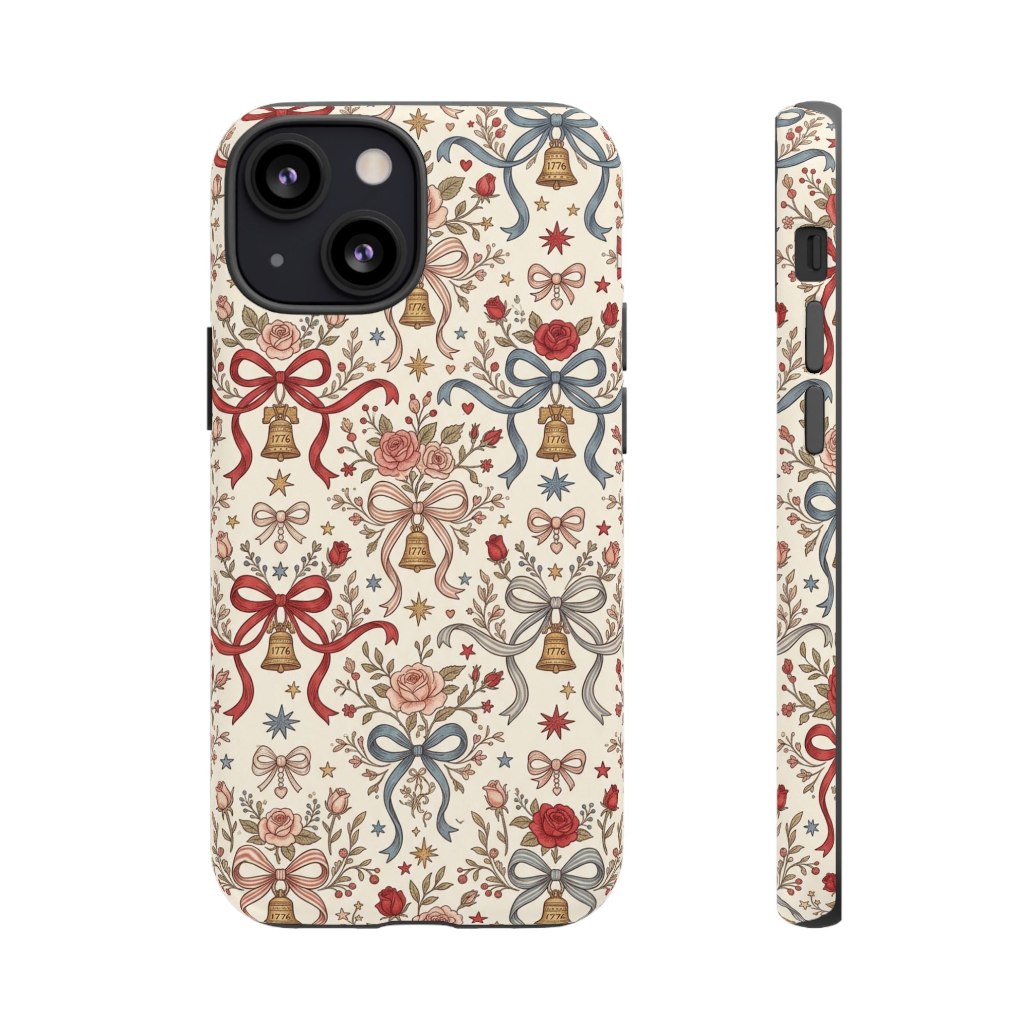 1776 Coquette Liberty Bells Phone Case Printify
