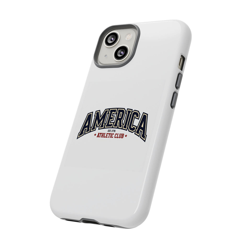 America Athletic Club Phone Case – Vintage Patriotic Americana Case Printify