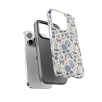 Coastal Americana Hydrangea Phone Case Printify
