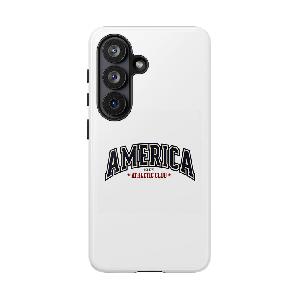 America Athletic Club Phone Case – Vintage Patriotic Americana Case Printify